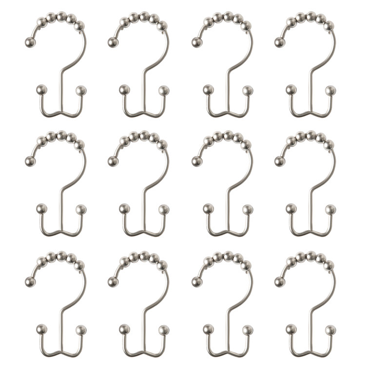 Zenna Home Metal Rust Resistant Shower Curtain Hook & Reviews Wayfair
